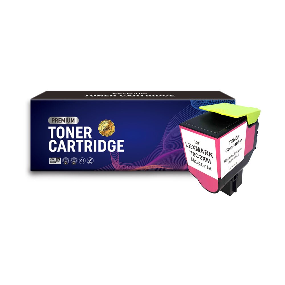 Cartouche de toner Compatible Lexmark 78C2XM0 Magenta 5000pages - KERA FRANCE Cartouche de toner Compatible Lexmark 78C2XM0 Magenta 5000pages - KERA FRANCE